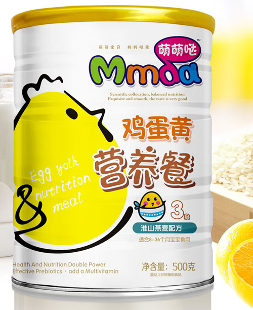 萌萌噠500克鐵聽(tīng)淮山燕麥雞蛋黃營(yíng)養(yǎng)餐