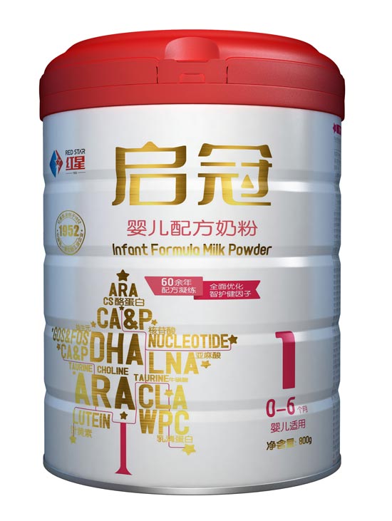 啟冠嬰兒配方奶粉1段