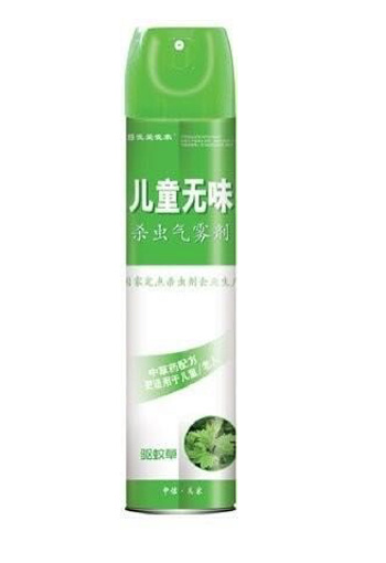 本草美家兒童無味殺蟲氣霧劑