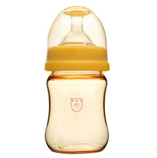 嘟嘟樂pes奶瓶黃色