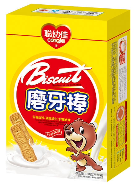 聰幼佳谷物高鈣磨牙棒