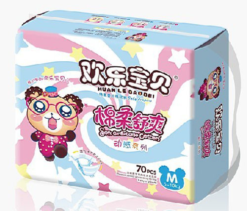 歡樂寶貝動感系列紙尿褲M碼