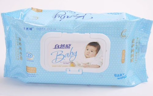 自然醒嬰幼兒濕巾(男款)80片