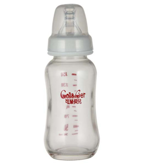 可樂(lè)貝兒玻璃奶瓶250ml