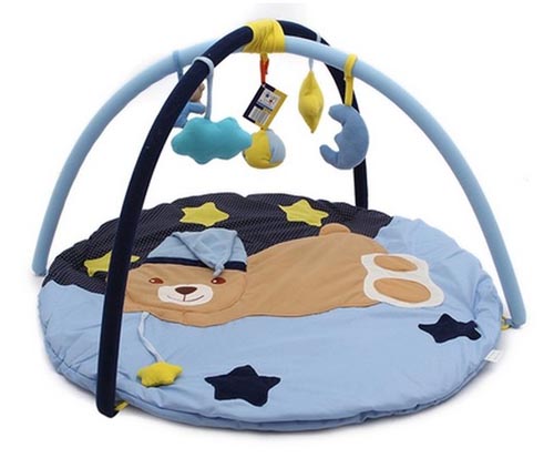 豐盛月夜寶寶爬行墊