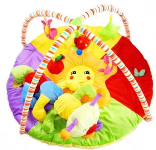 豐盛毛毛蟲寶寶爬行墊