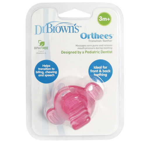 布朗博士過渡牙膠粉色