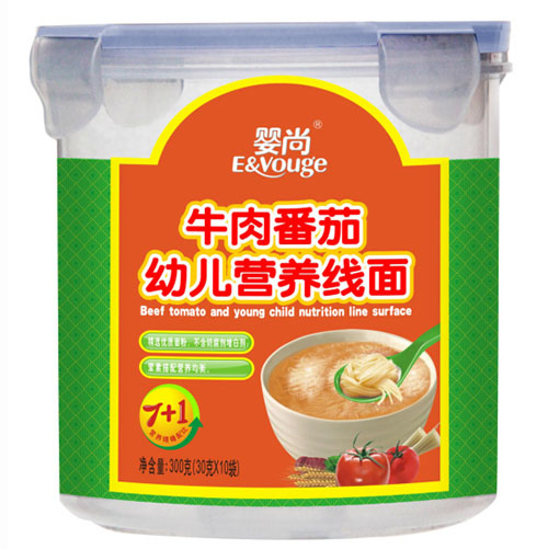 嬰尚牛肉番茄營(yíng)養(yǎng)線面桶裝
