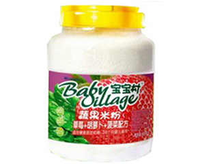 寶寶村蔬果奶米粉