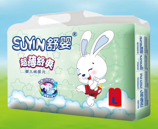 舒嬰超薄舒爽yinge紙尿片L碼32片