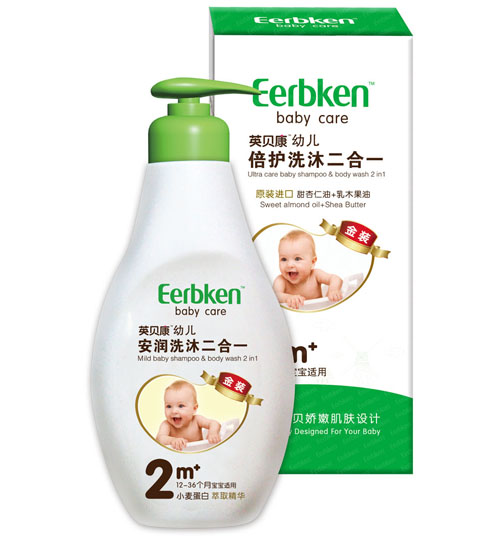 英貝康youe安潤(rùn)洗沐二合一(小麥蛋白)2階段