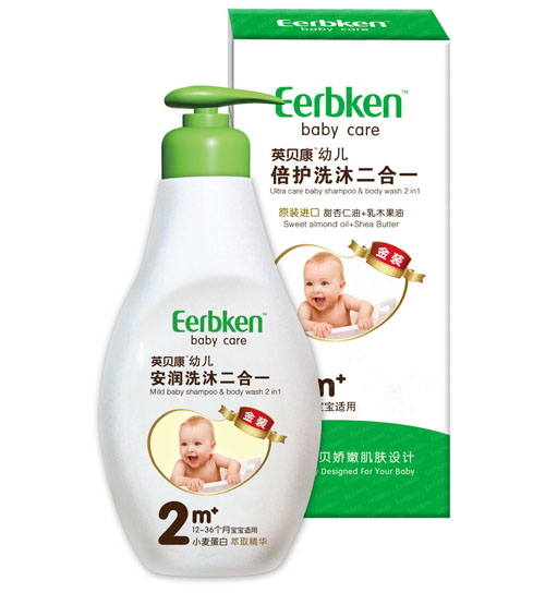 英貝康youe倍護洗沐二合一(小麥蛋白)2階段