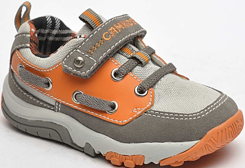 駱駝兒童板鞋橙色