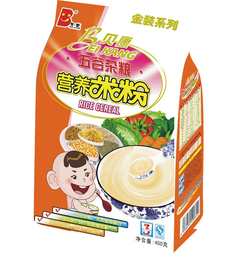 貝康五谷雜糧營養(yǎng)米粉3段