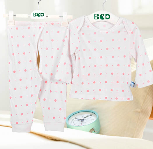 貝茜蒂白色波點(diǎn)純棉內(nèi)衣套裝