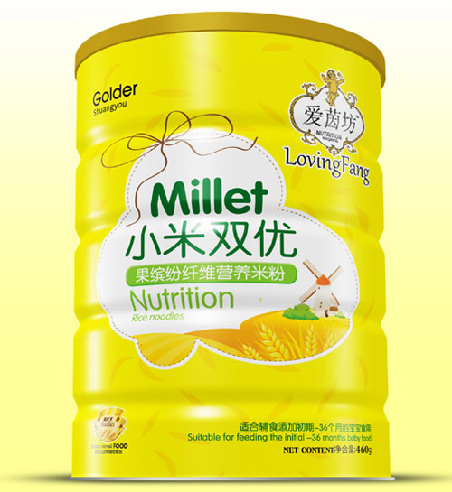 愛(ài)茵坊果繽紛纖維小米雙優(yōu)米粉鐵聽(tīng)