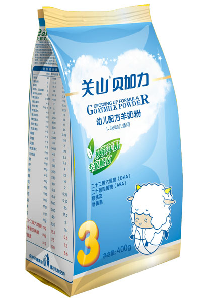 貝加力幼兒配方羊奶粉3段袋裝