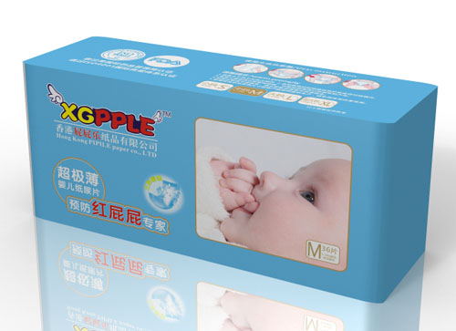 屁屁樂超極薄紙尿片M碼36片