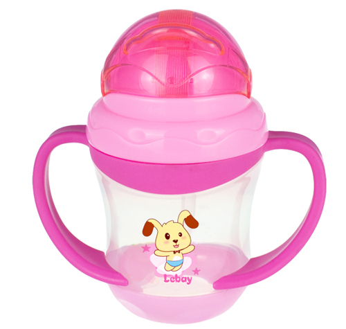 樂(lè)蓓嬰幼兒學(xué)飲杯6929粉紅色