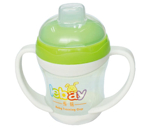 樂(lè)蓓防滑吸管杯6927綠色