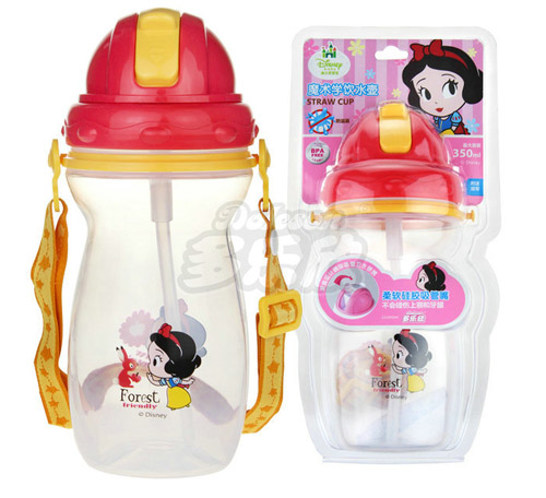 迪士尼寶寶魔術(shù)滑蓋學(xué)飲吸管水壺