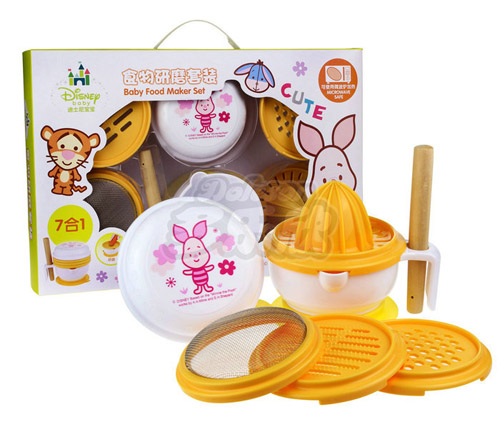 迪士尼寶寶迪士尼Cutie多功能食物研磨套裝7件套