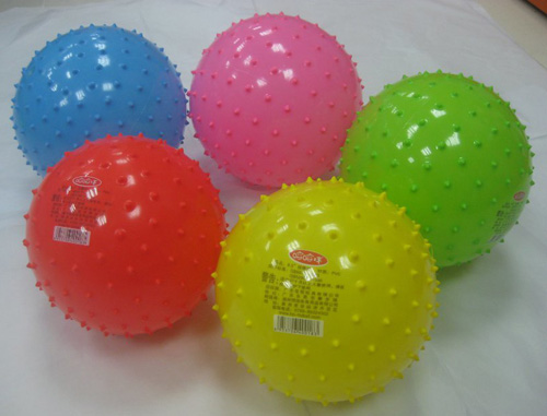 哈哈球8.5寸按摩球充氣玩具