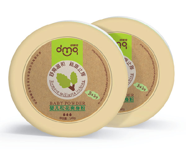 哆咪奇嬰兒松花爽身粉