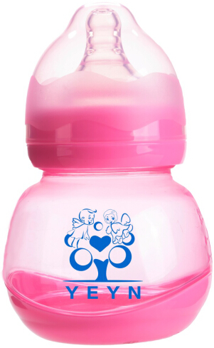 優(yōu)兒優(yōu)女150ml寬口葫蘆形帶底座PP奶瓶