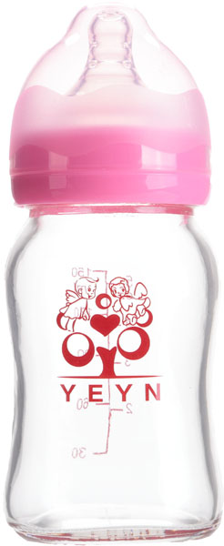 優(yōu)兒優(yōu)女150ml鈦金玻璃奶瓶