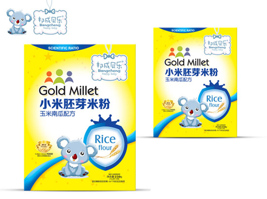 邦成貝樂(lè)玉米南瓜小米胚芽米粉