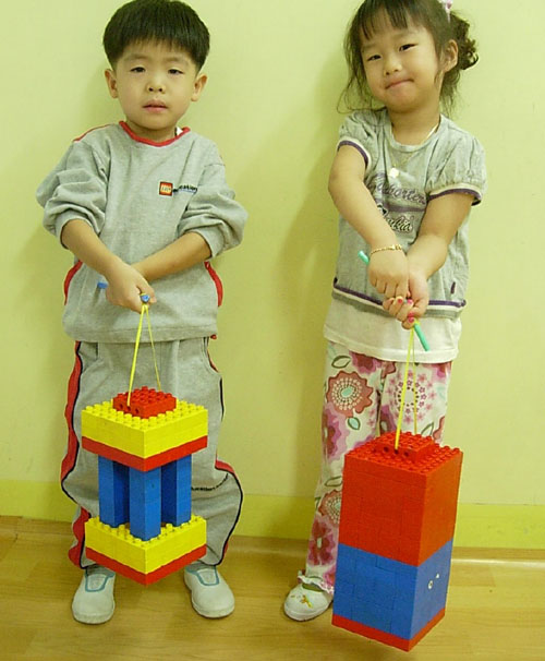 樂高燈籠積木玩具