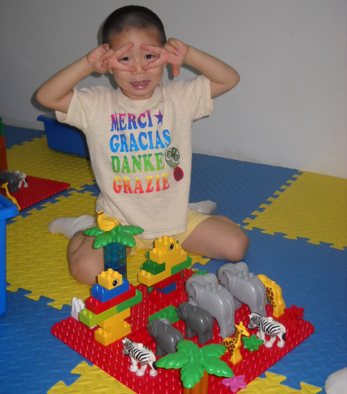 樂高動(dòng)物園積木玩具