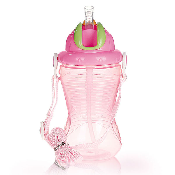 貝樂嘉粉色嬰兒可愛水壺