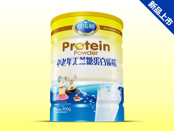 歐樂(lè)聰中老年無(wú)蔗糖蛋白質(zhì)粉聽(tīng)裝