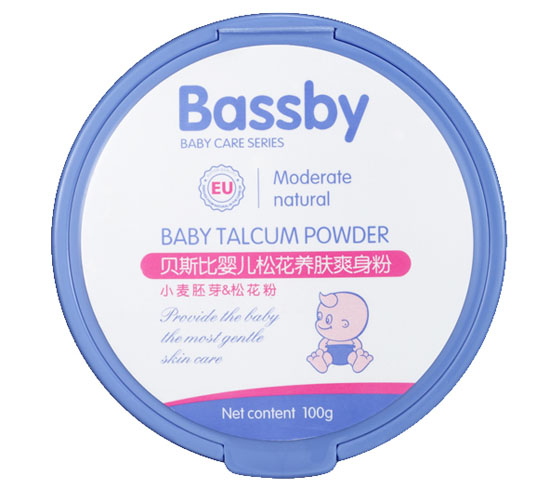 貝斯比嬰兒松花養(yǎng)膚爽身粉(BSH122)100g
