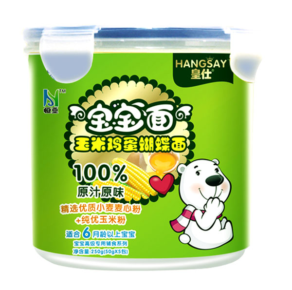 皇仕玉米雞蛋蝴蝶面