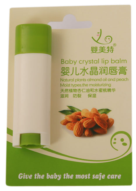 嬰美特yinge杏仁水晶潤唇膏