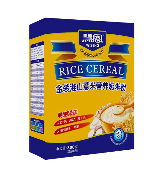 慧恩300克金裝淮山薏米營(yíng)養(yǎng)奶米粉