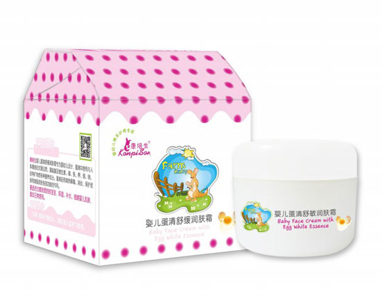 康培生yinge蛋清舒敏潤(rùn)膚霜