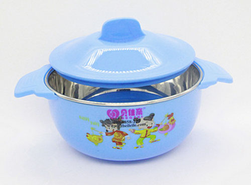 貝佳親yinge雙耳碗藍(lán)色