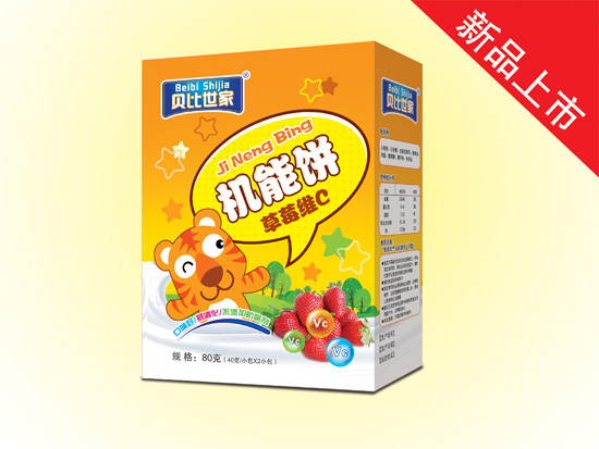 貝比世家機能餅(草莓維C)