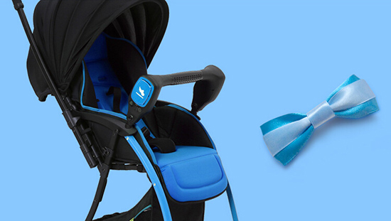 可思貝防霧霾yinge推車(幻藍(lán))