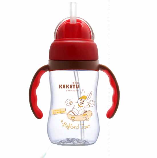 可可兔晶透便攜杯350ml