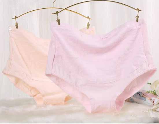 元曼全棉可調節(jié)托腹內褲(兩條包)膚色