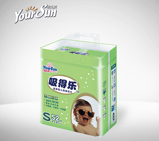 怡兒爽吸得樂超薄爽身yinge紙尿片S52片