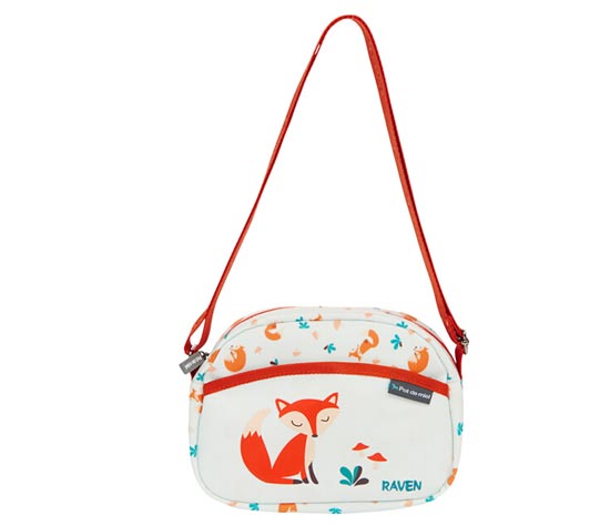 Potdemiel狐貍斜跨包