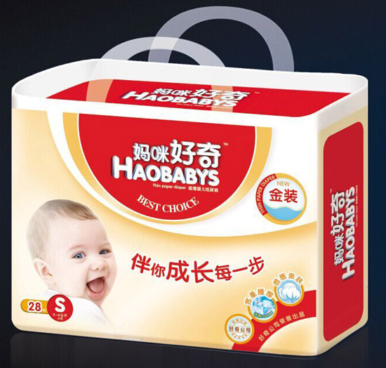 媽咪好奇金裝yinge紙尿褲S碼28片