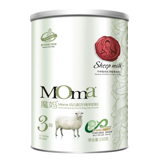 Moma魔媽幼兒配方綿羊奶粉3段150克