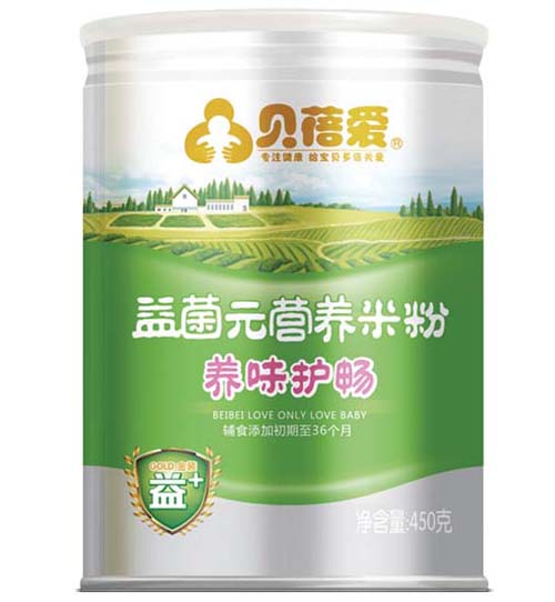 貝蓓愛益菌元養(yǎng)味護(hù)暢米粉